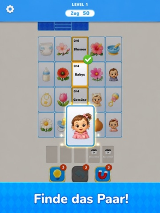 Catedrop: Card Puzzle Tablet-Screenshot