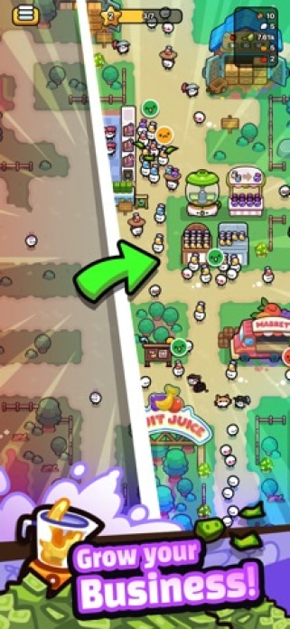 Chainsaw Juice King: Idle Shop Smartphone-Screenshot3