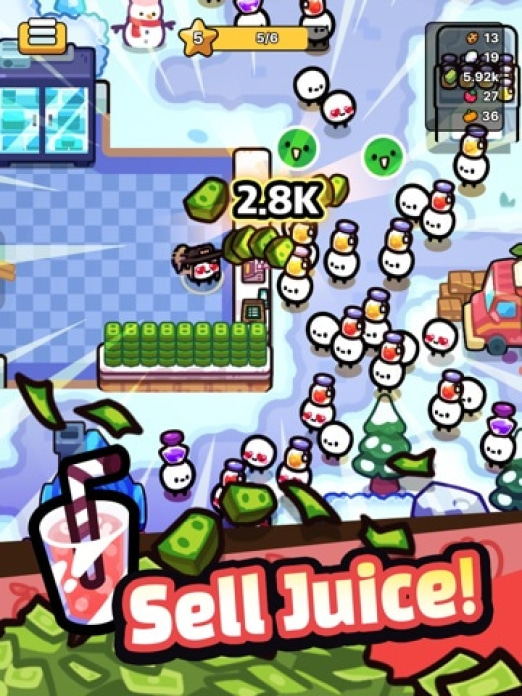 Chainsaw Juice King: Idle Shop Tablet-Screenshot2