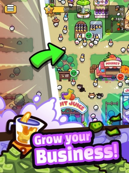 Chainsaw Juice King: Idle Shop Tablet-Screenshot3