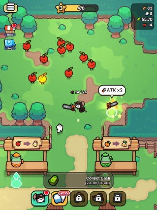 Chainsaw Juice King: Idle Shop Tablet-Screenshot6