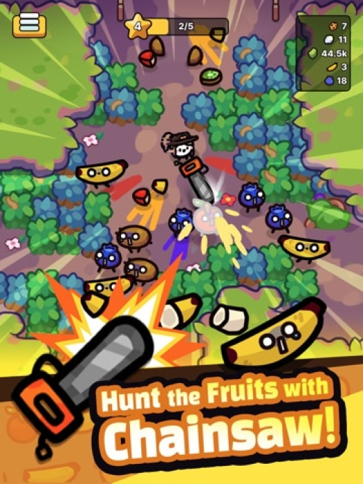 Chainsaw Juice King: Idle Shop Tablet-Screenshot