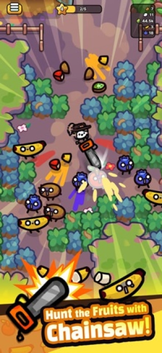 Chainsaw Juice King: Idle Shop Smartphone-Screenshot