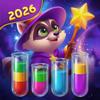 3D Colorful Sort&trade; Magic Water Icon