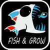 3D Fish Growing Icon