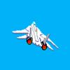 After Burner Jet Fighter Icon
