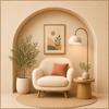AI Home Interior Decor Icon