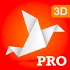 Animated 3D Origami Icon