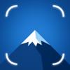 Berge Erkennen: Peak Lens Icon