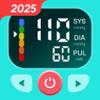 Blood Sugar Log:AI BP Tracker Icon
