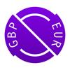 British Pounds To Euros Icon