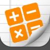 CalcNote = Rechner + Notiz Icon
