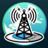 Cell Phone Towers World Map Icon