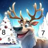 Christmas Color by Number Game Icon