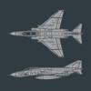 Cold War Military Aircraft Icon