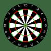 Cricket Darts Chalkboard Icon