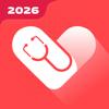 Daily Health-pulse heart track Icon
