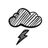 Dark Storm | Dark Sky weather Icon