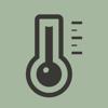 Das Thermometer - Digitales Icon