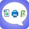 Export Messages - Save Print Backup Recover Text SMS iMessages Icon