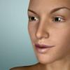 Face Model: 3D Kopf Referenz Icon