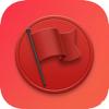 Flagged - Red Flag Check Icon