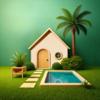 Garden AI: KI Garten Design Icon