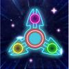 Glow Finger Spinner Art App Icon