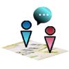 Handy-Tracker:IM Map Navigator Icon