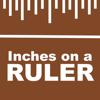 Inches on a Ruler Icon