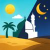 Islamic Prayer & Qibla Compass Icon