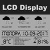 LCD Wetter Display Icon