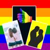 LGBT Bilder - SCHWUL LESBISCH Spruchbilder Grüße Icon