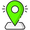 Location Tracking by Number Icon