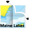 Maine Lakes - GPS fishing maps Icon