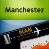 Manchester Airport MAN + Radar Icon