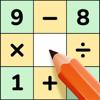 Math Crossword — Number Puzzle Icon