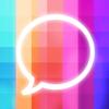 Message Makeover - Colorful Text Message Bubbles Icon