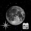 Moon Phase Calendar & Compass Icon
