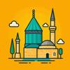 Mowlana Rumi Icon