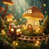 Mushroom Rail Garden Icon