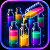 Neon Water Sort Puzzle game Icon