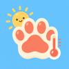 PawWalk &ndash; Gassi Hitze-Check Icon