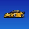 Pixel Car Racer Icon