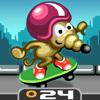 Rat On A Skateboard Icon