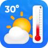 Room Temperature : Thermometer Icon