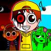 Sprunki Life Sim Cute vs Scary Icon
