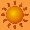 Sun Calendar Icon