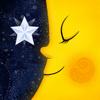 Sun to Moon Sleep Clock Icon