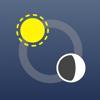 Sundial Solar & Lunar Time Icon